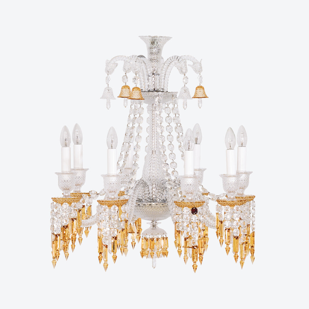 Buy Authentic Baccarat Baccarat Zénith Charleston Chandelier Short (8L) Lighting - FormFluent Sydney Australia
