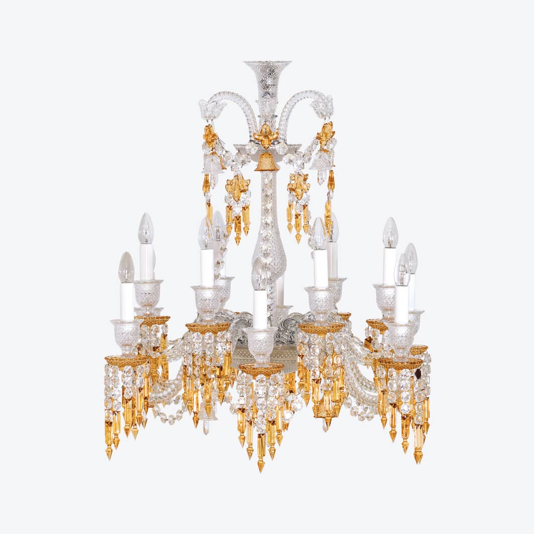 Baccarat Zénith Charleston Chandelier Short (12L) - FormFluent