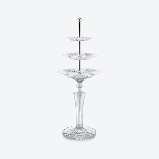 Buy Authentic Baccarat Baccarat Mille Nuits Tall Pastry Stand  - FormFluent Sydney Australia
