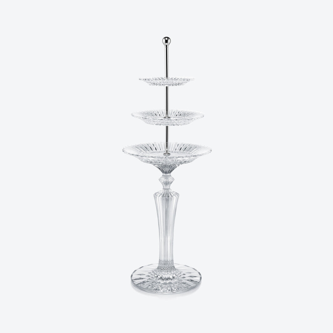 Baccarat Mille Nuits Tall Pastry Stand by Baccarat at FormFluent