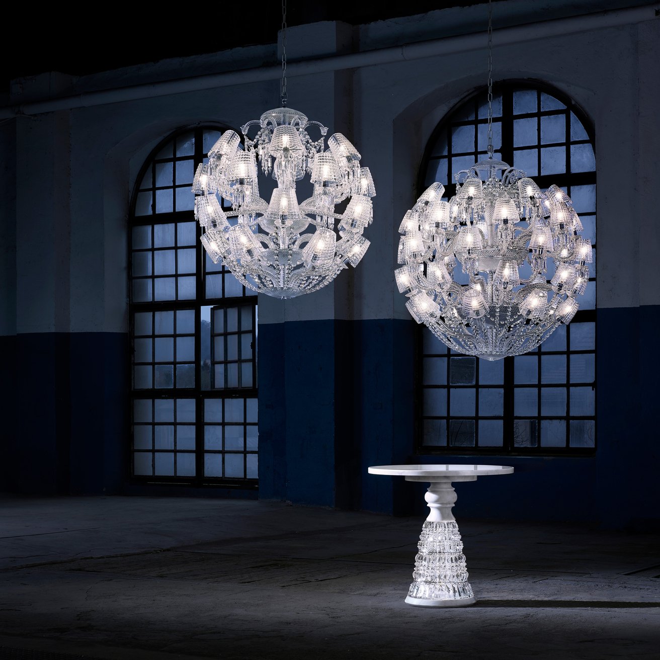Baccarat Le Roi Soleil Chandelier (24L)