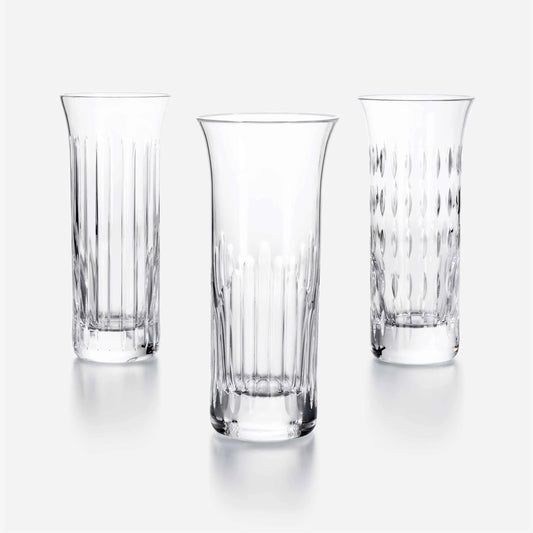 Buy Authentic Baccarat Baccarat Flora Bud Vases Set (Set of 3) Vase - FormFluent Sydney Australia