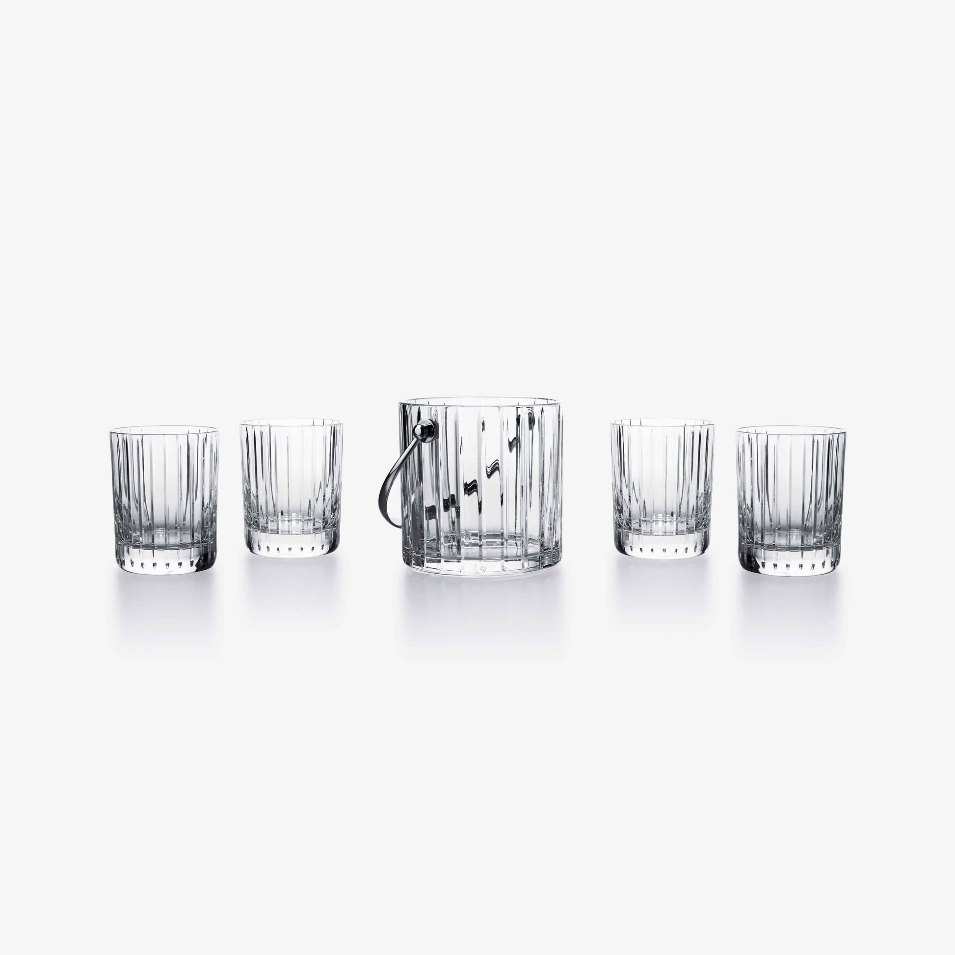 Buy Authentic Baccarat Baccarat Harmonie On The Rocks Tumblers and Ice Bucket Set Barware - FormFluent Sydney Australia