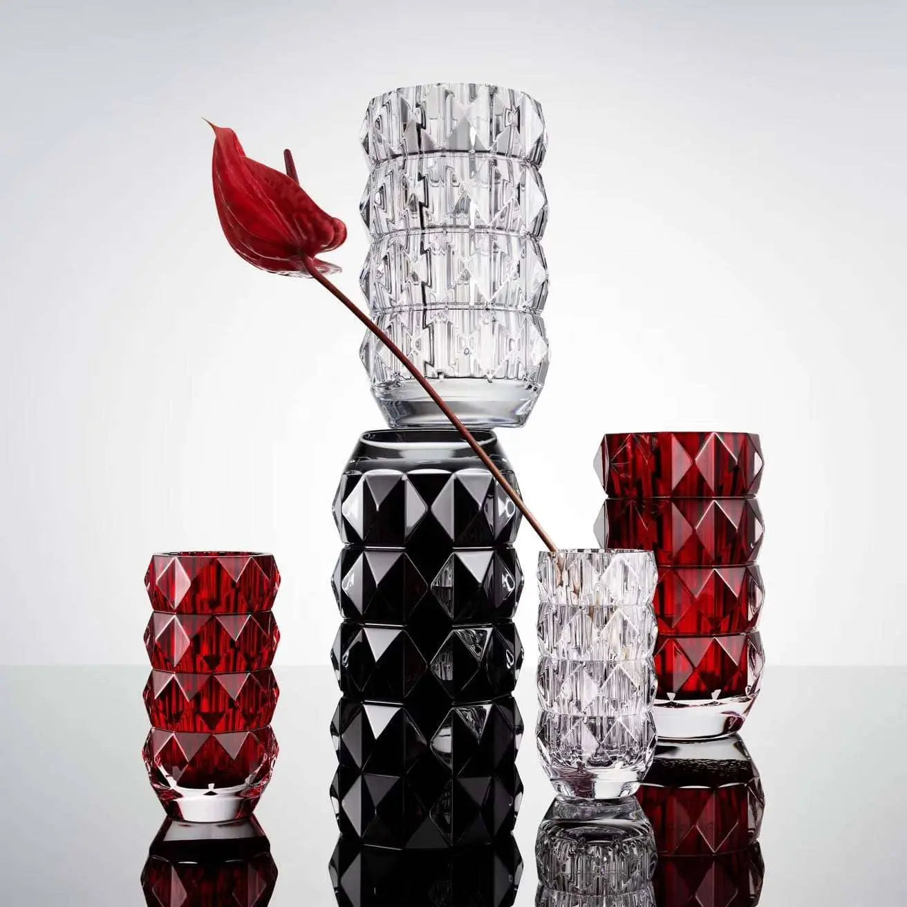 Baccarat Louxor Round Vase XL Vase by Baccarat at FormFluent Sydney, Australia