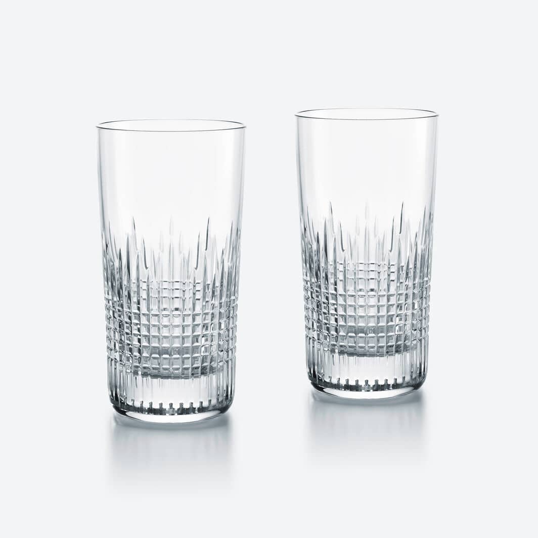 Baccarat Nancy Highballs (Set of 2) Drinkware by Baccarat at FormFluent Sydney, Australia