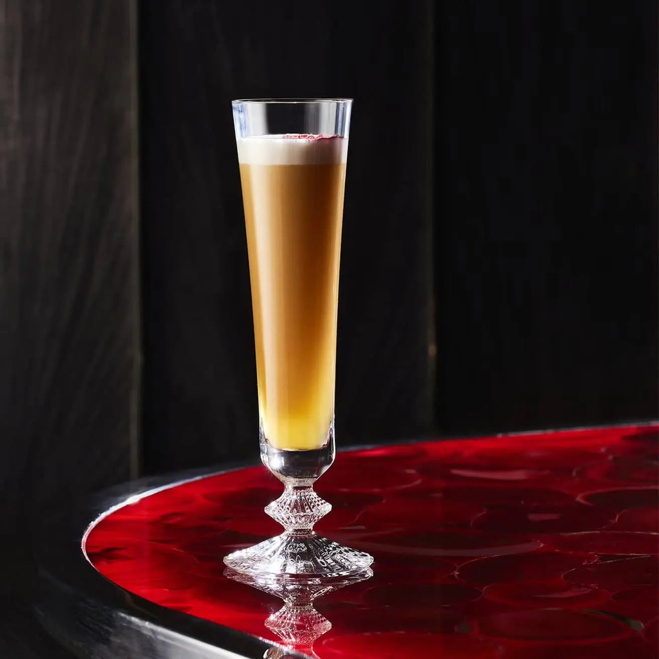 Baccarat Mille Nuits Champagne Flutes (Set of 2) Barware by Baccarat at FormFluent Sydney, Australia