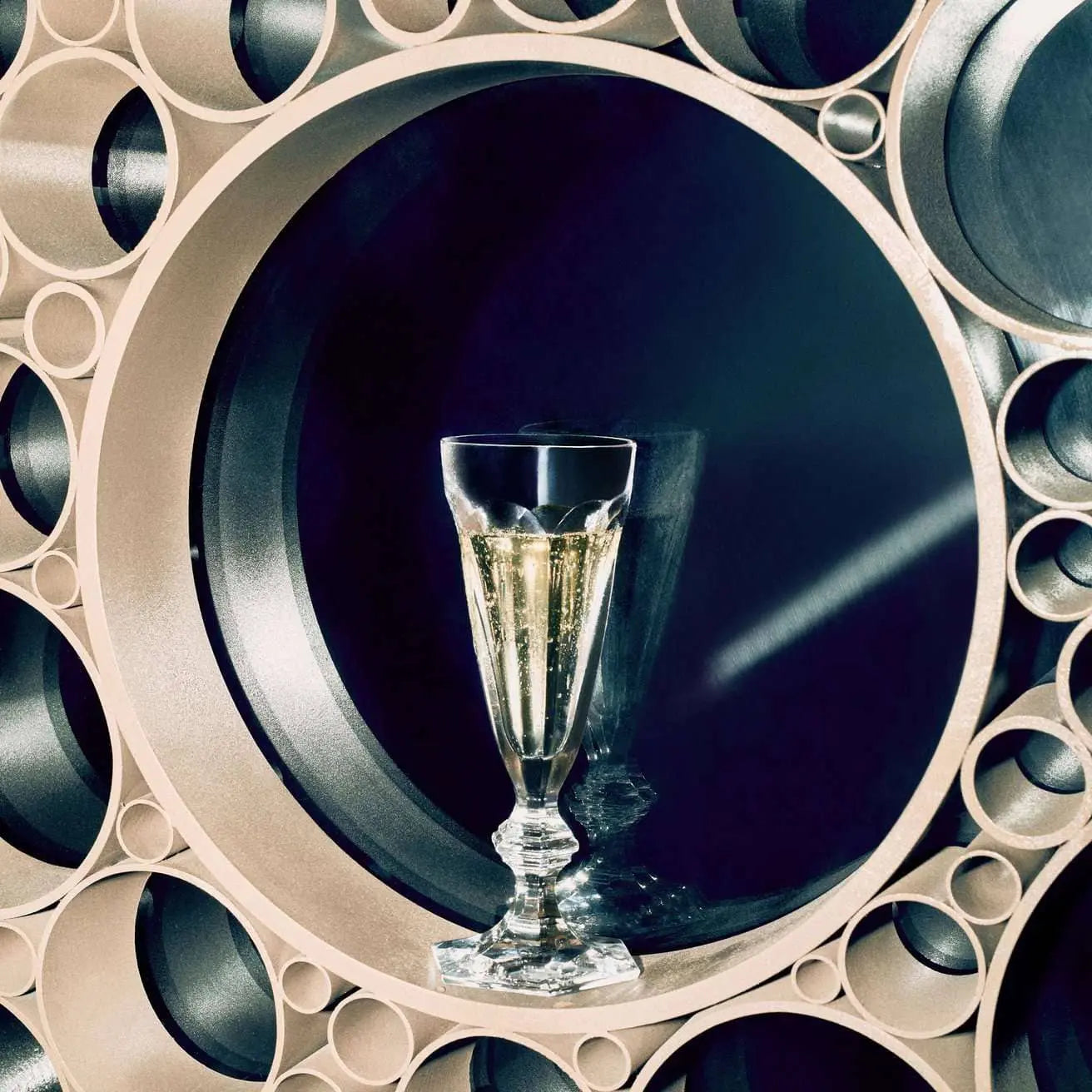 Baccarat Harcourt 1841 Champagne Flutes (Set of 2) Barware by Baccarat at FormFluent Sydney, Australia
