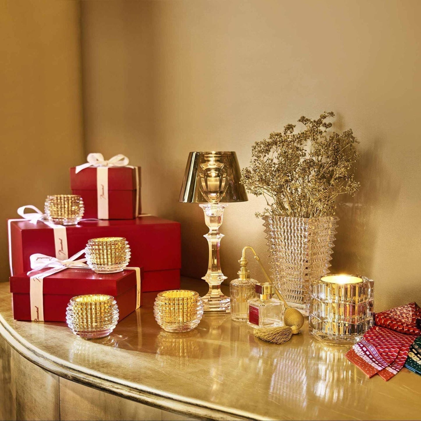 Baccarat Eye Votive Gold (Set of 2) - FormFluent Sydney Australia