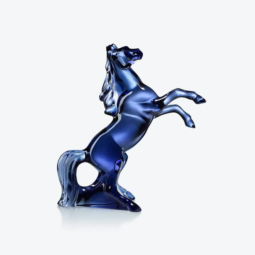 Baccarat Marengo Horse Sculpture Clear Crystal Sculpture by Baccarat at FormFluent Sydney, Australia
