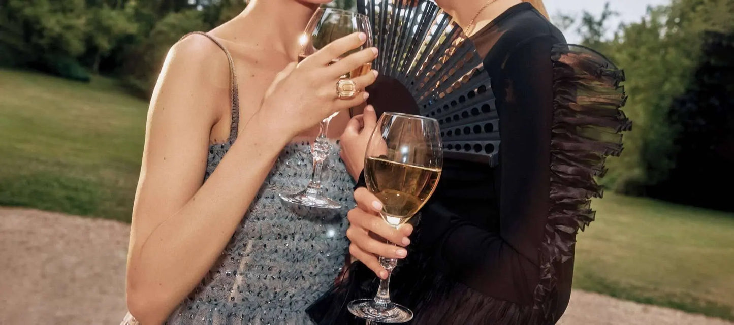 Baccarat Passion Collection by Jean-Charles Boisset Champagne Glasses (Set of 2) Barware by Baccarat at FormFluent Sydney, Australia