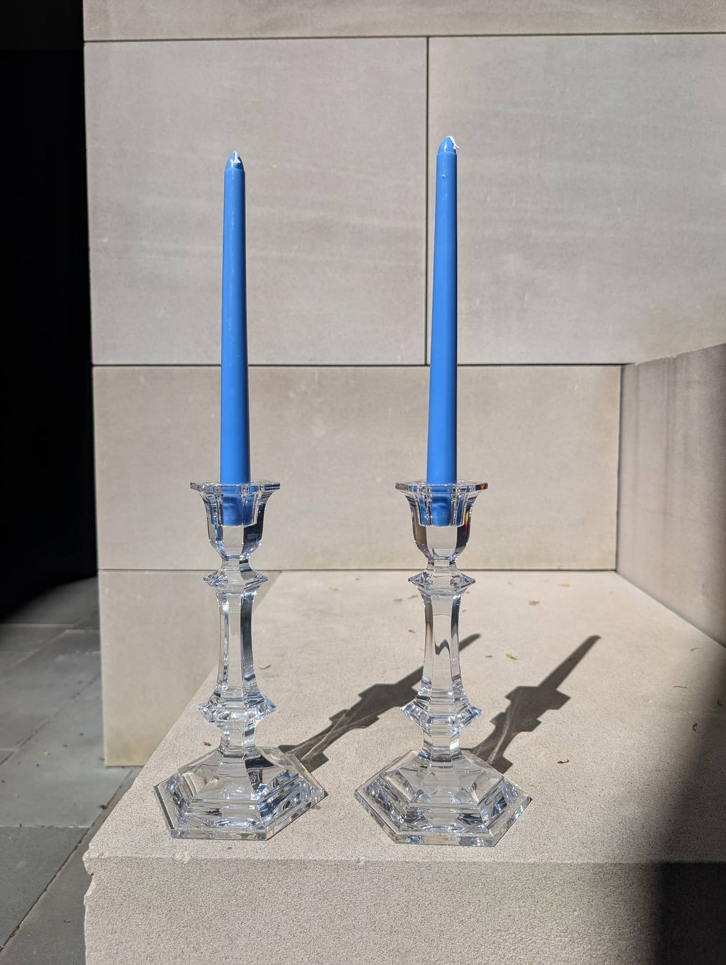 Baccarat Harcourt Candlesticks (Set of 2) by Baccarat at FormFluent Sydney, Australia
