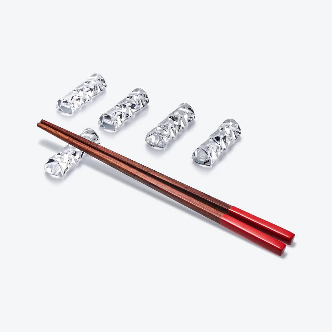 Baccarat Swing Chopsticks Holder Glassware by Baccarat at FormFluent Sydney, Australia