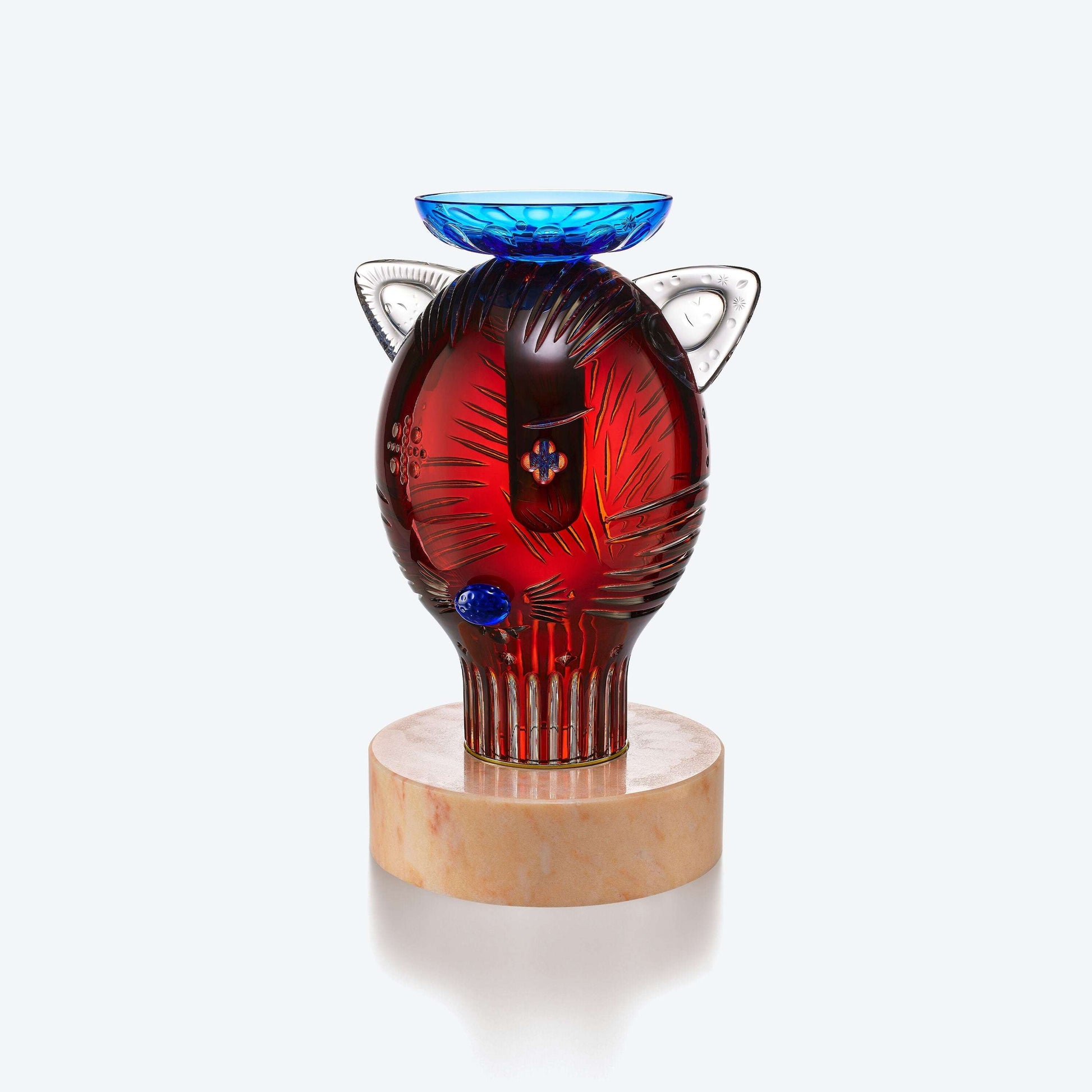 Baccarat Faunacrystopolis Fox Sculpture