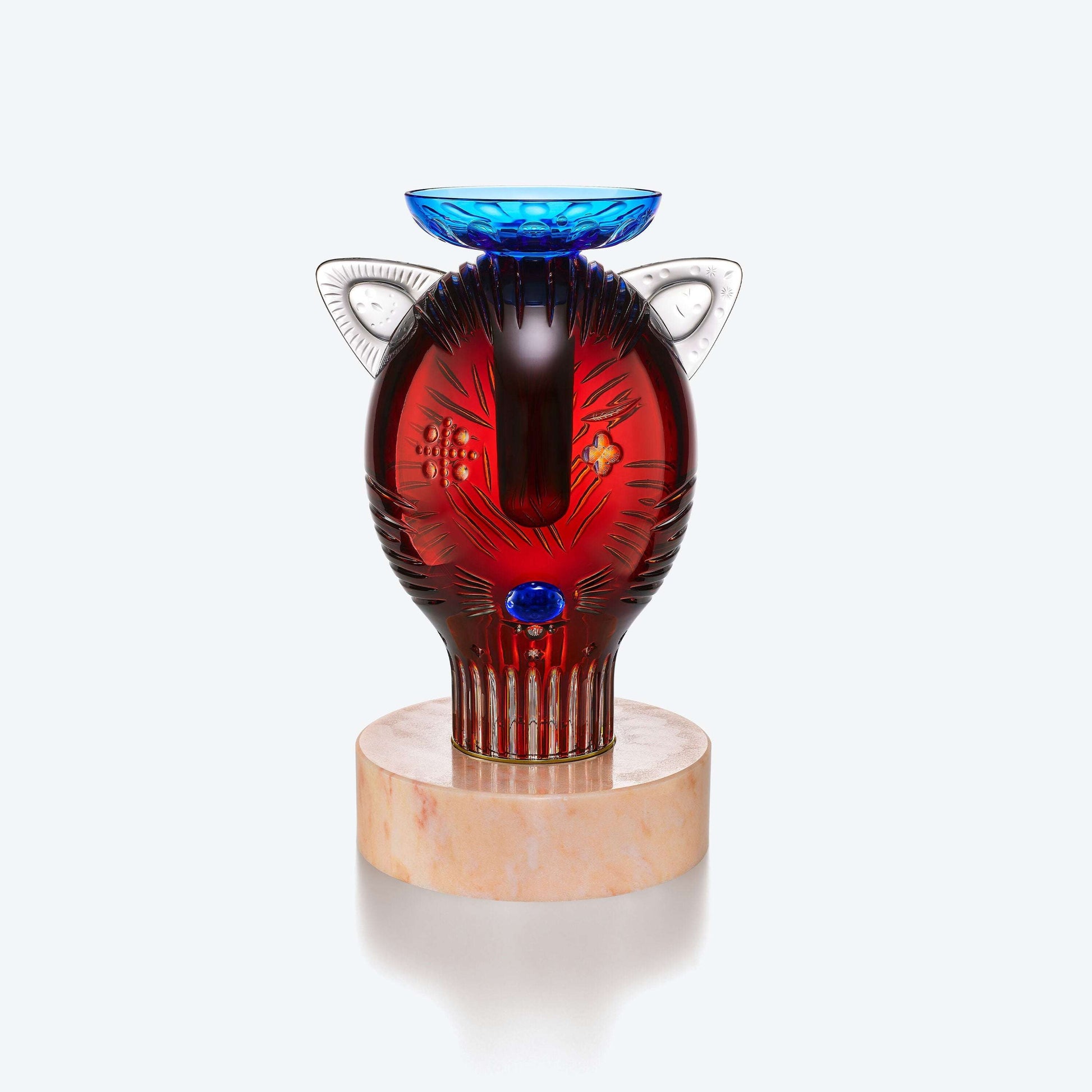 Baccarat Faunacrystopolis Fox Sculpture