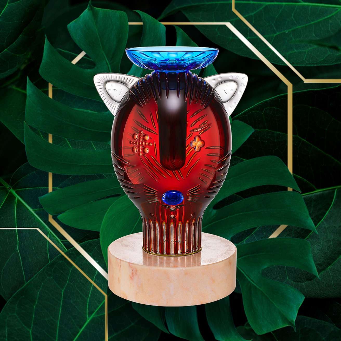 Baccarat Baccarat Faunacrystopolis Fox Sculpture Sculpture - FormFluent Sydney Australia