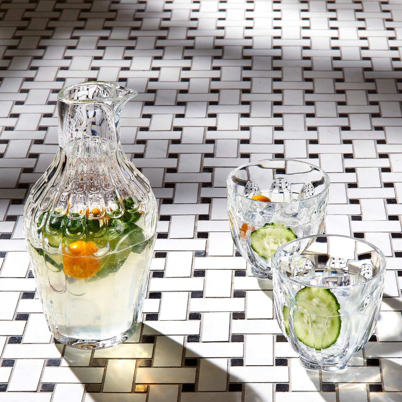 Baccarat Harcourt Faunacrystopolis Tea Tumblers (Set of 2) Glassware by Baccarat at FormFluent