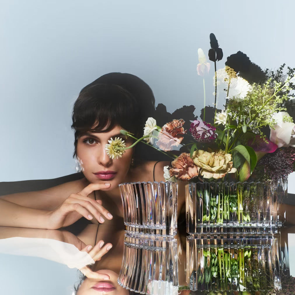 Buy Authentic Baccarat Baccarat Mille Nuits Vase Infinite #2 Vase Vase - FormFluent Sydney Australia