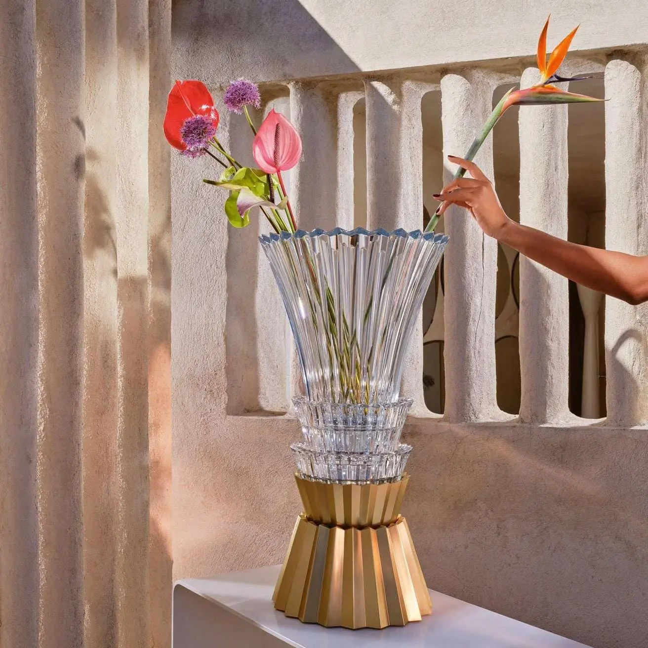 Baccarat Mille Nuits Vase Play Vase by Baccarat at FormFluent Sydney, Australia