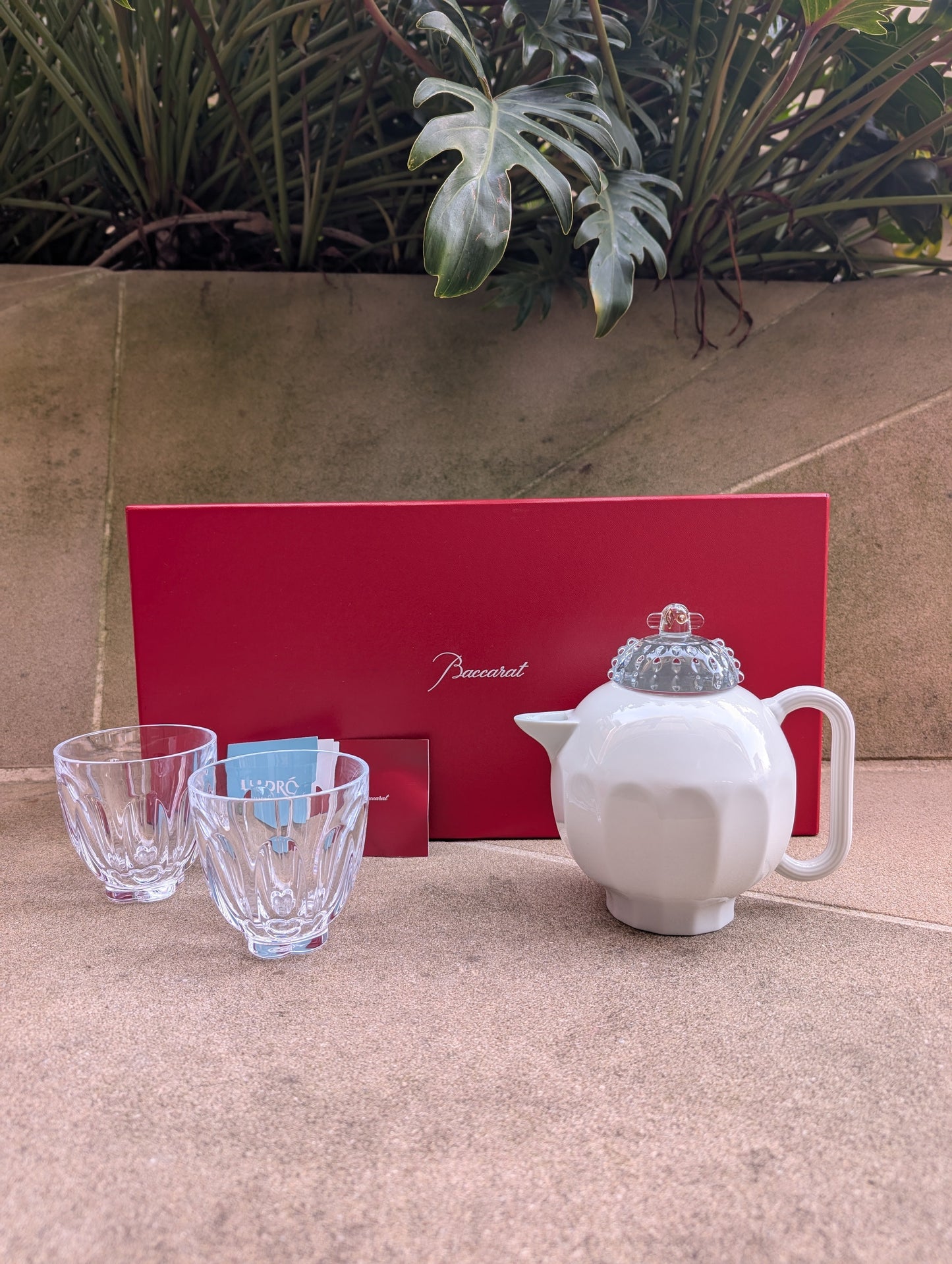 Baccarat Baccarat Harcourt Faunacrystopolis Tea Set Barware - FormFluent Sydney Australia