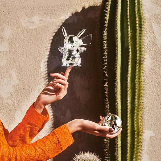 Baccarat Pokémon Poké Ball Crystal Figurine Nintendo Sculpture by Baccarat at FormFluent