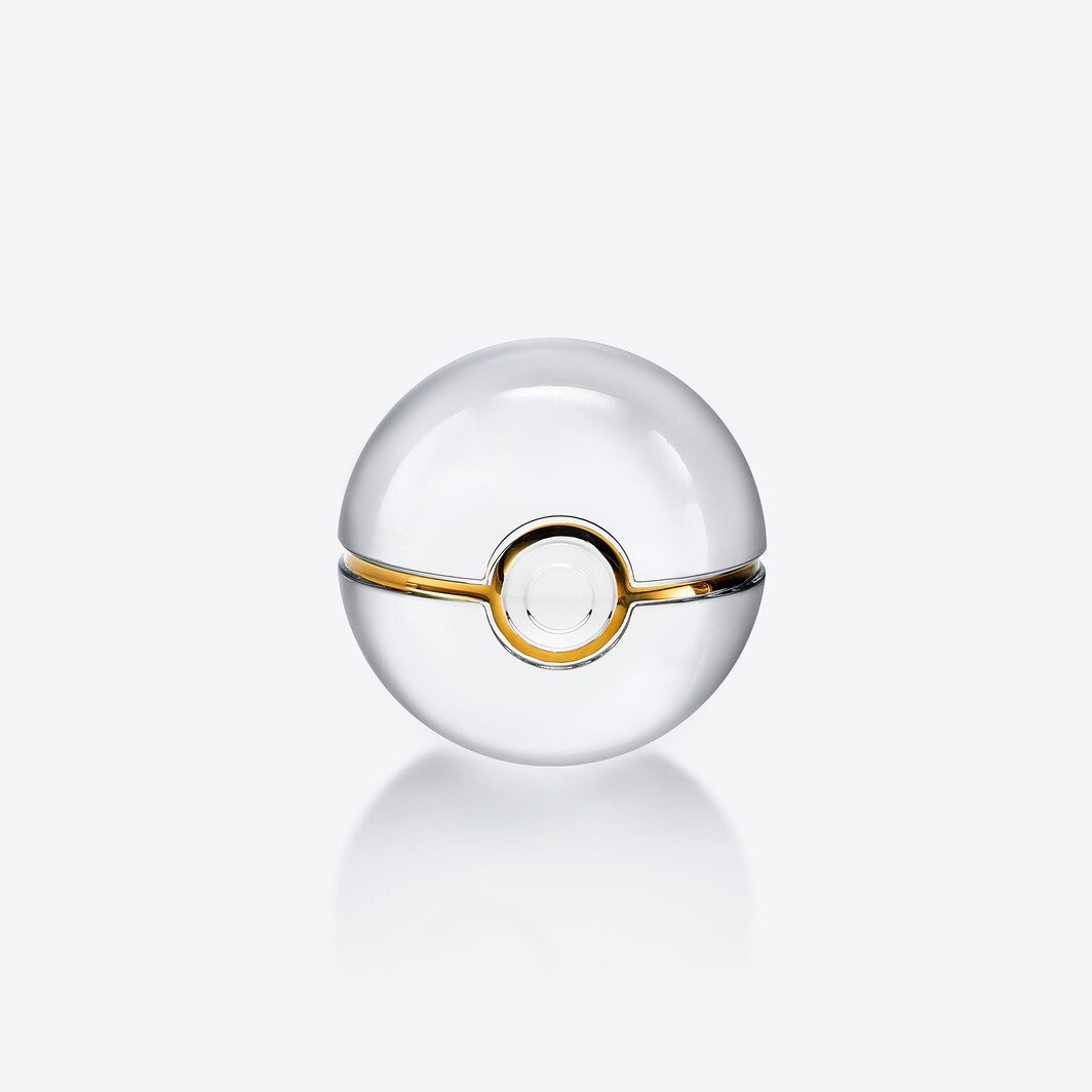 Buy Authentic Baccarat Baccarat Pokémon Poké Ball Crystal Figurine Nintendo Sculpture - FormFluent Sydney Australia