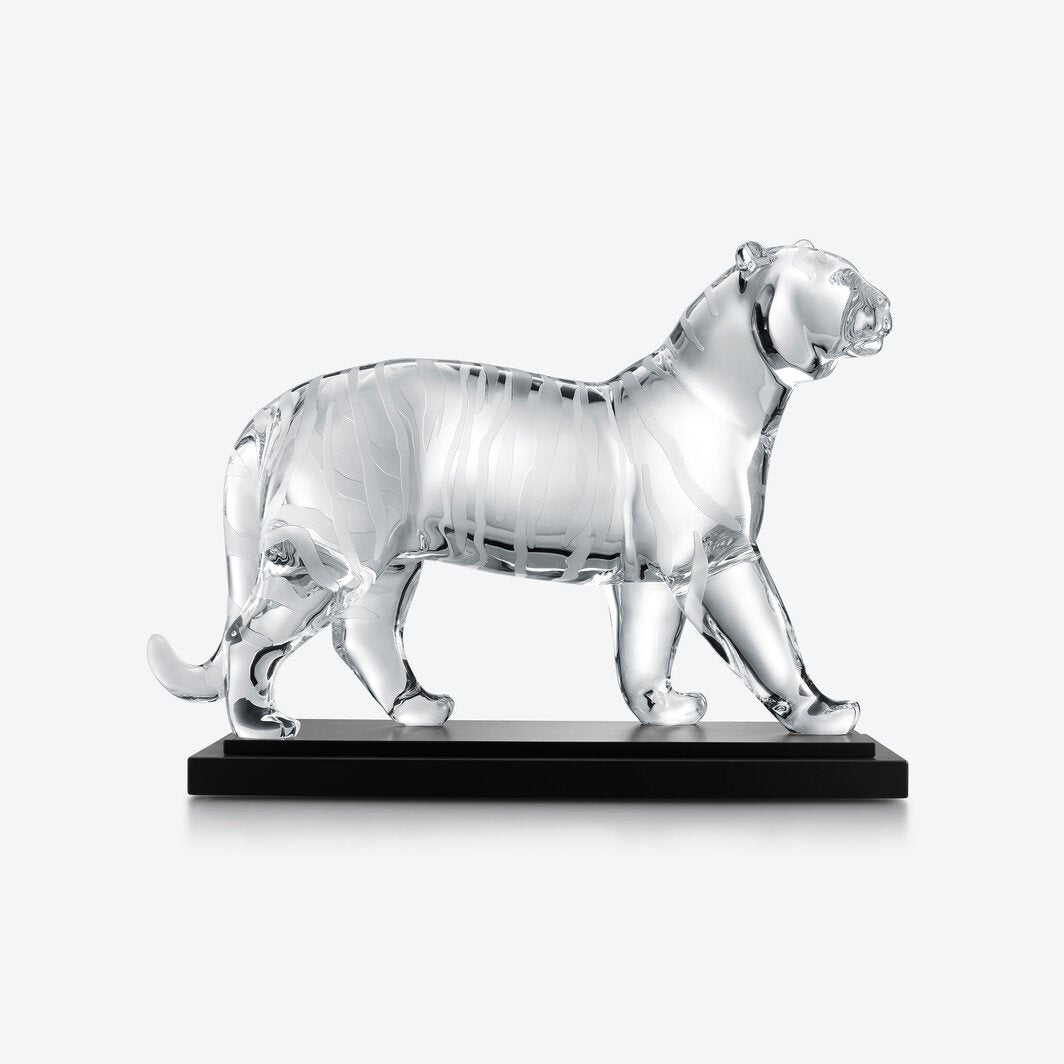 Buy Authentic Baccarat Baccarat Royal Tiger Sculpture Limited Edition Sculpture - FormFluent Sydney Australia