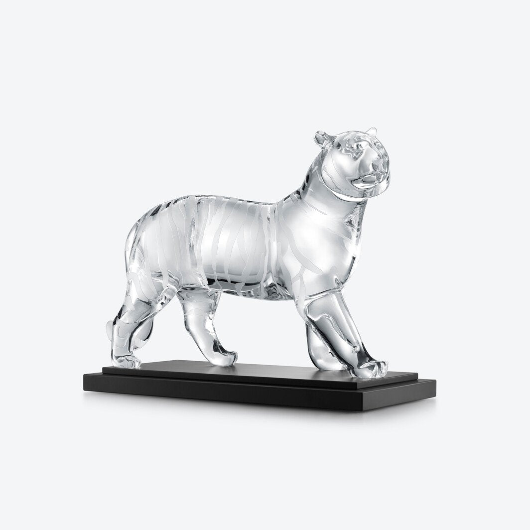 Buy Authentic Baccarat Baccarat Royal Tiger Sculpture Limited Edition Sculpture - FormFluent Sydney Australia