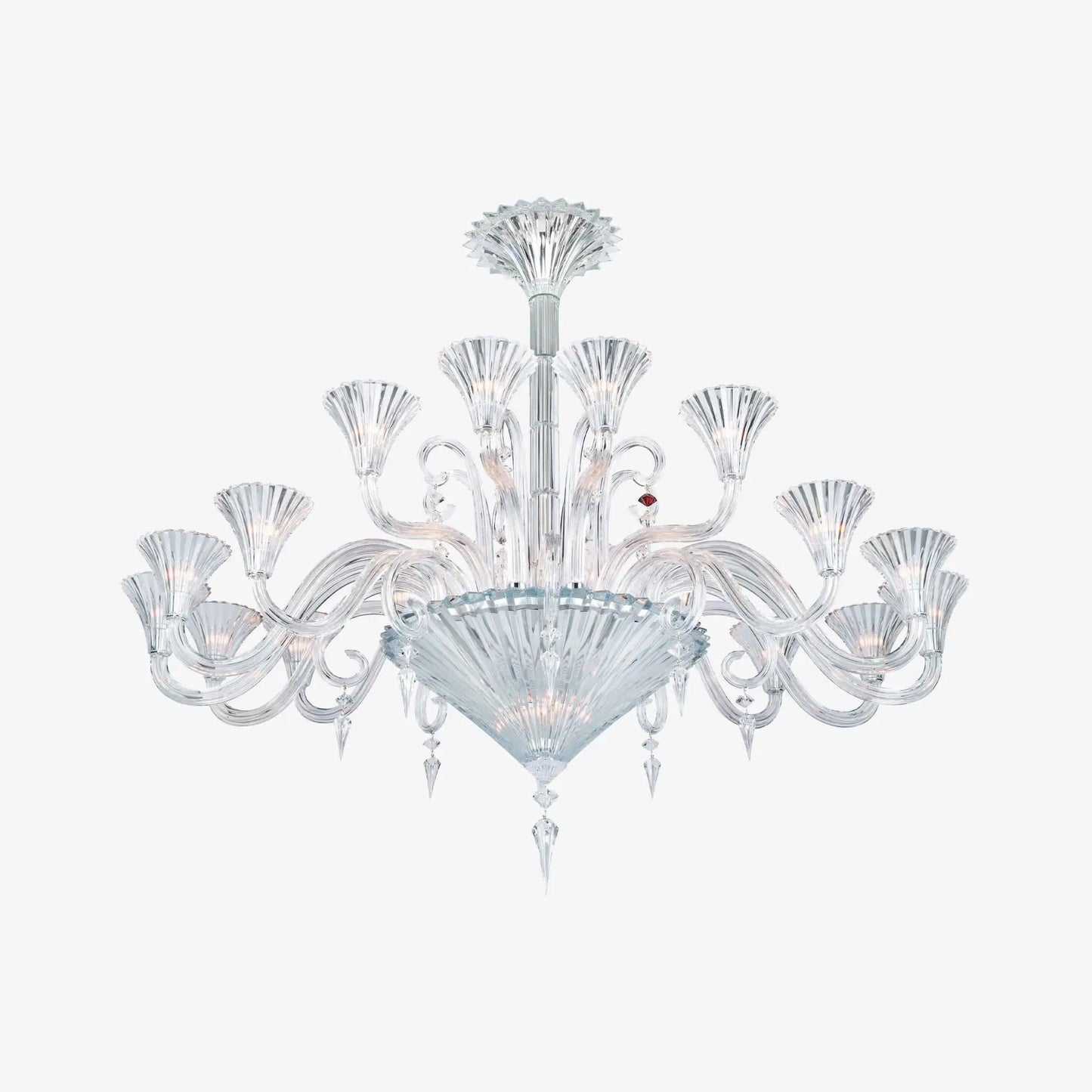 Baccarat Mille Nuits Oval Chandelier (18L) Lighting by Baccarat at FormFluent Sydney, Australia
