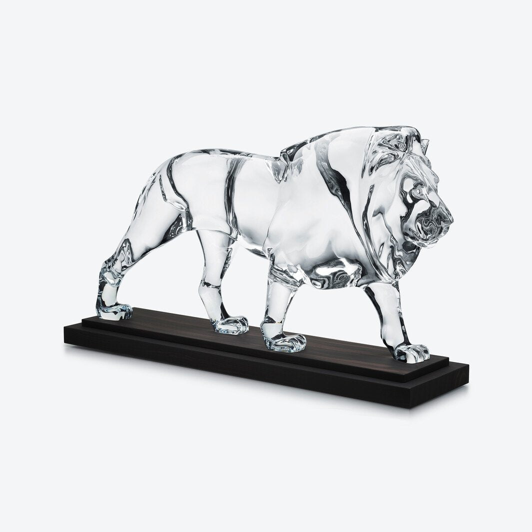 Buy Authentic Baccarat Baccarat Cecil Lion Sculpture Limited Edition Sculpture - FormFluent Sydney Australia