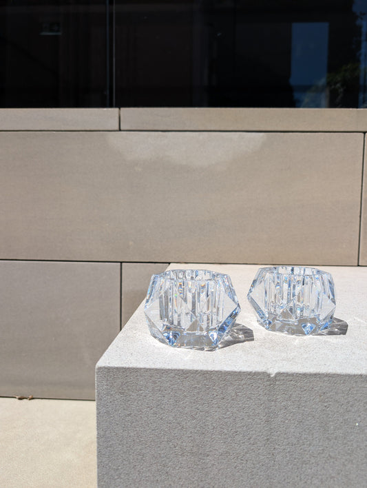 Baccarat Louxor Votives (Set of 2) Votive by Baccarat at FormFluent