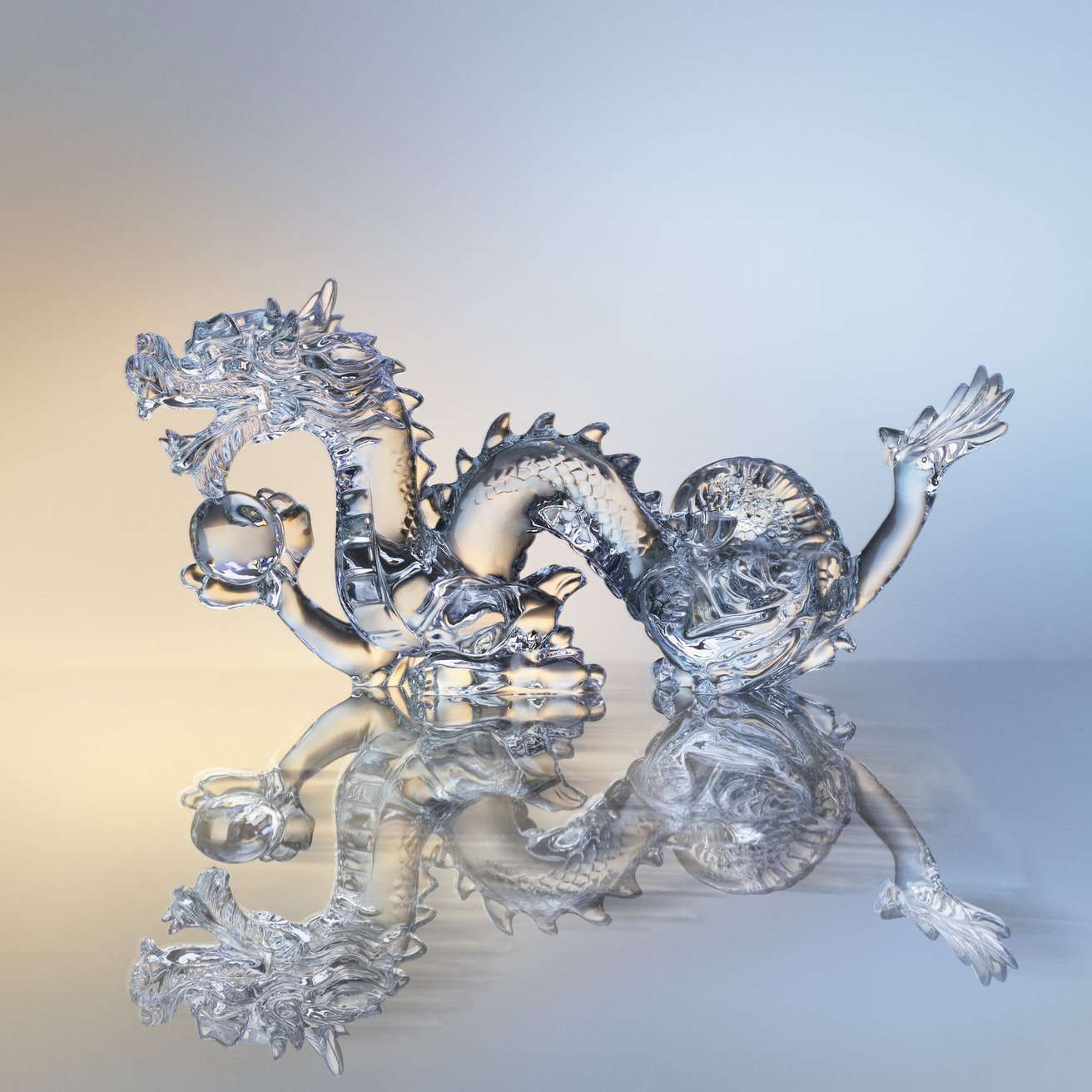 Baccarat Baccarat Zodiaque Dragon 2024 XL Limited Edition Sculpture - FormFluent Sydney Australia