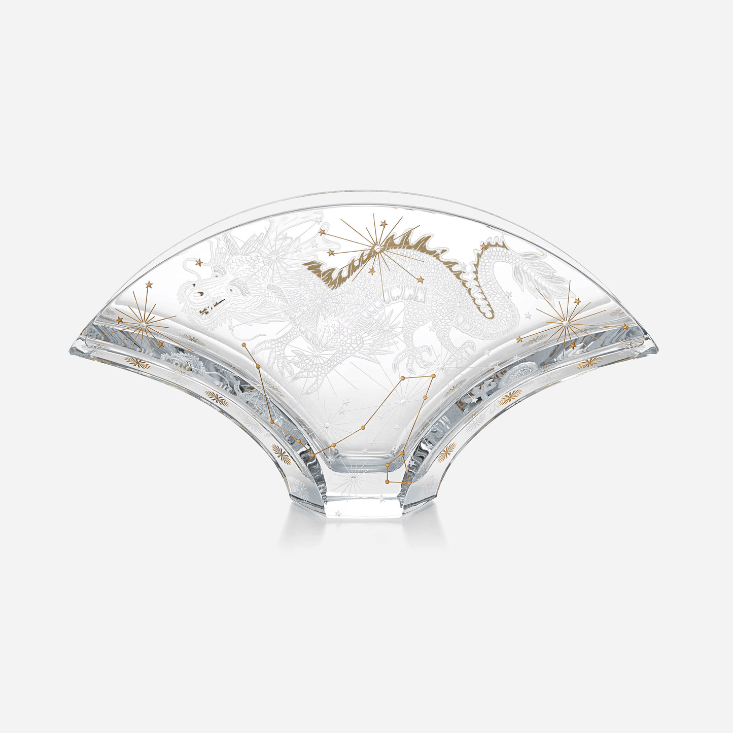 Buy Authentic Baccarat Baccarat Ginkgo Céleste Dragon Vase - FormFluent Sydney Australia