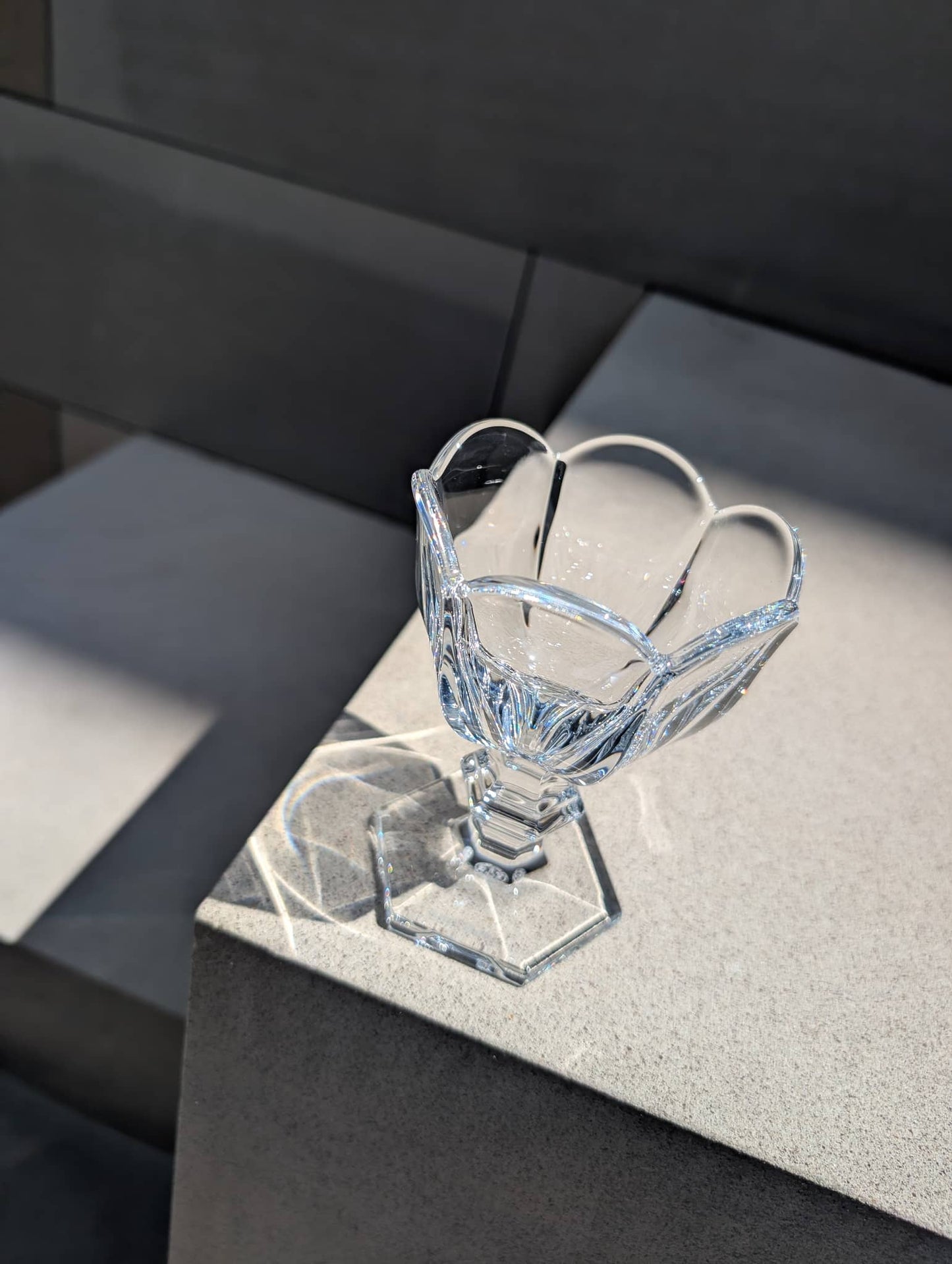 Baccarat Harcourt Tulipe / Tulip Champagne Coupe Bowl by Baccarat at FormFluent Sydney, Australia