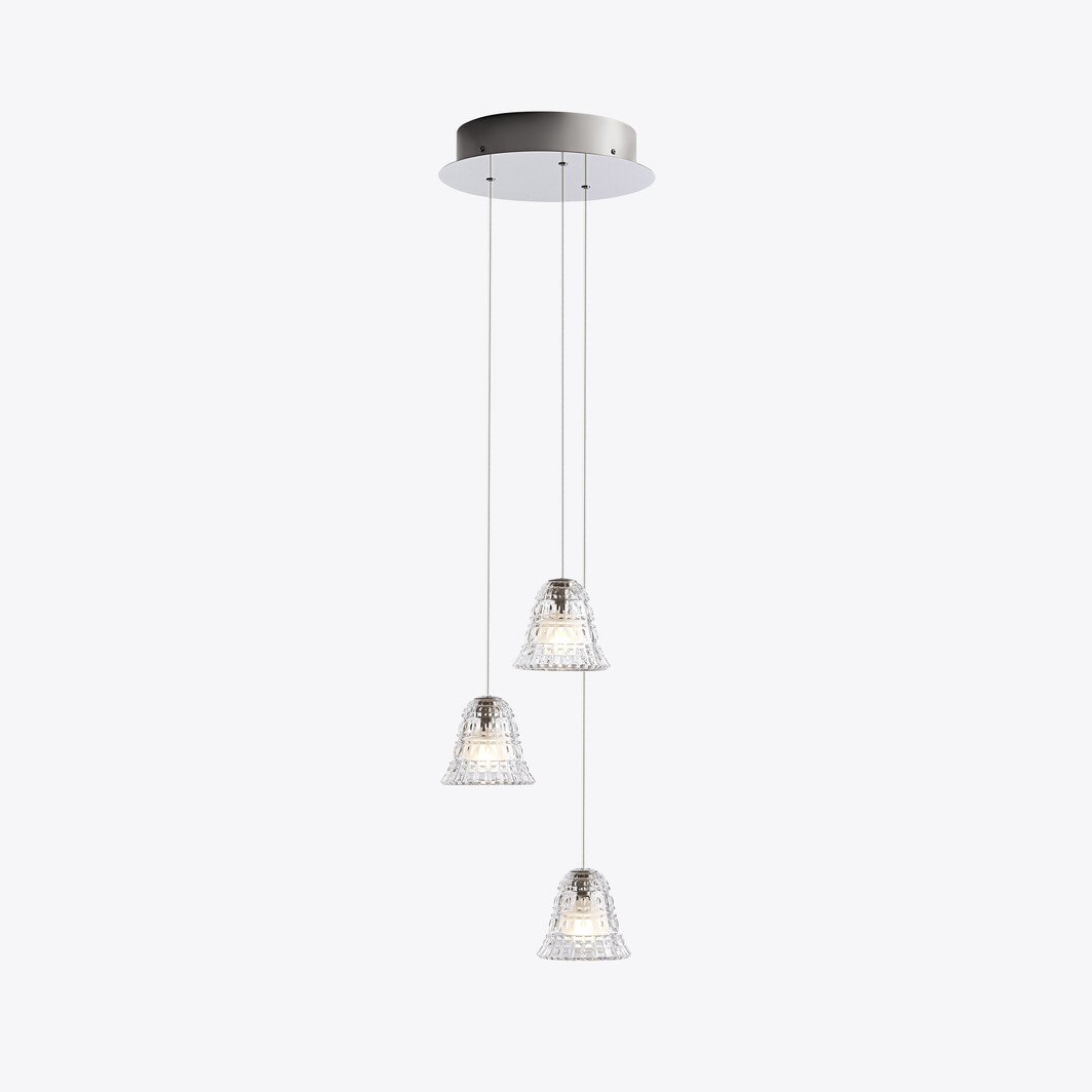 Baccarat Baccarat New Antique Chandelier S (3L) Small 3 Lights Lighting - FormFluent Sydney Australia