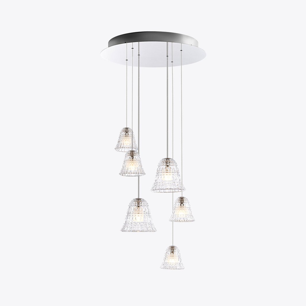 Baccarat Baccarat New Antique Chandelier M (6L) Medium 6 Lights Lighting - FormFluent Sydney Australia