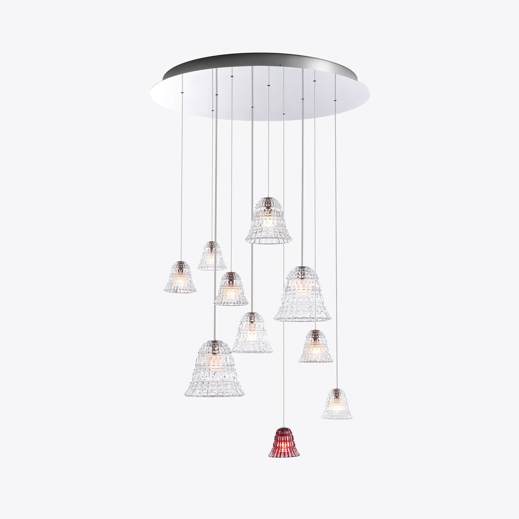 Buy Authentic Baccarat Baccarat New Antique Chandelier L (10L) Large 10 Lights Lighting - FormFluent Sydney Australia