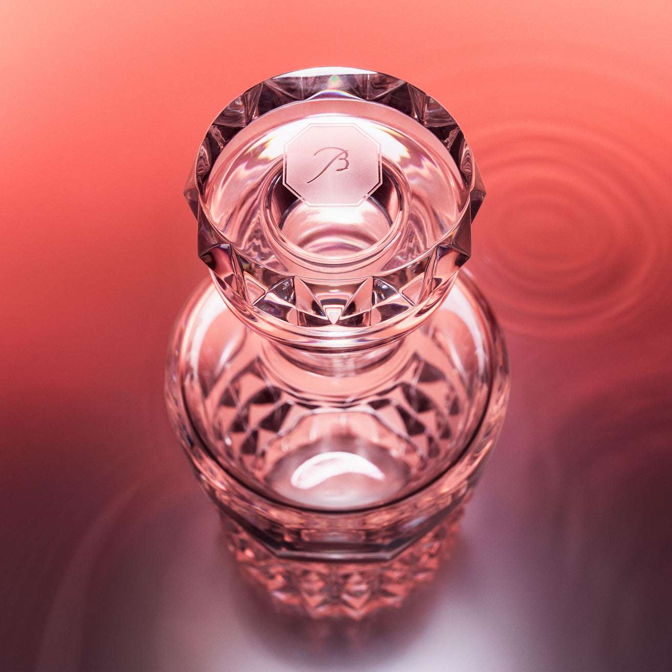 Baccarat Louxor Whisky Decanter in Clear Barware by Baccarat at FormFluent