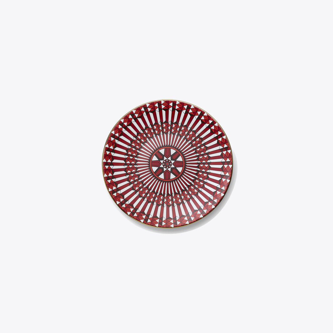Buy Authentic Baccarat Baccarat Arcadia Red Bread Plate  - FormFluent Sydney Australia