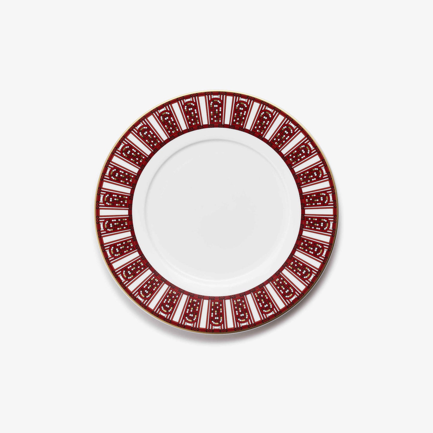 Baccarat Arcadia Red Dessert Plates (Set of 2)