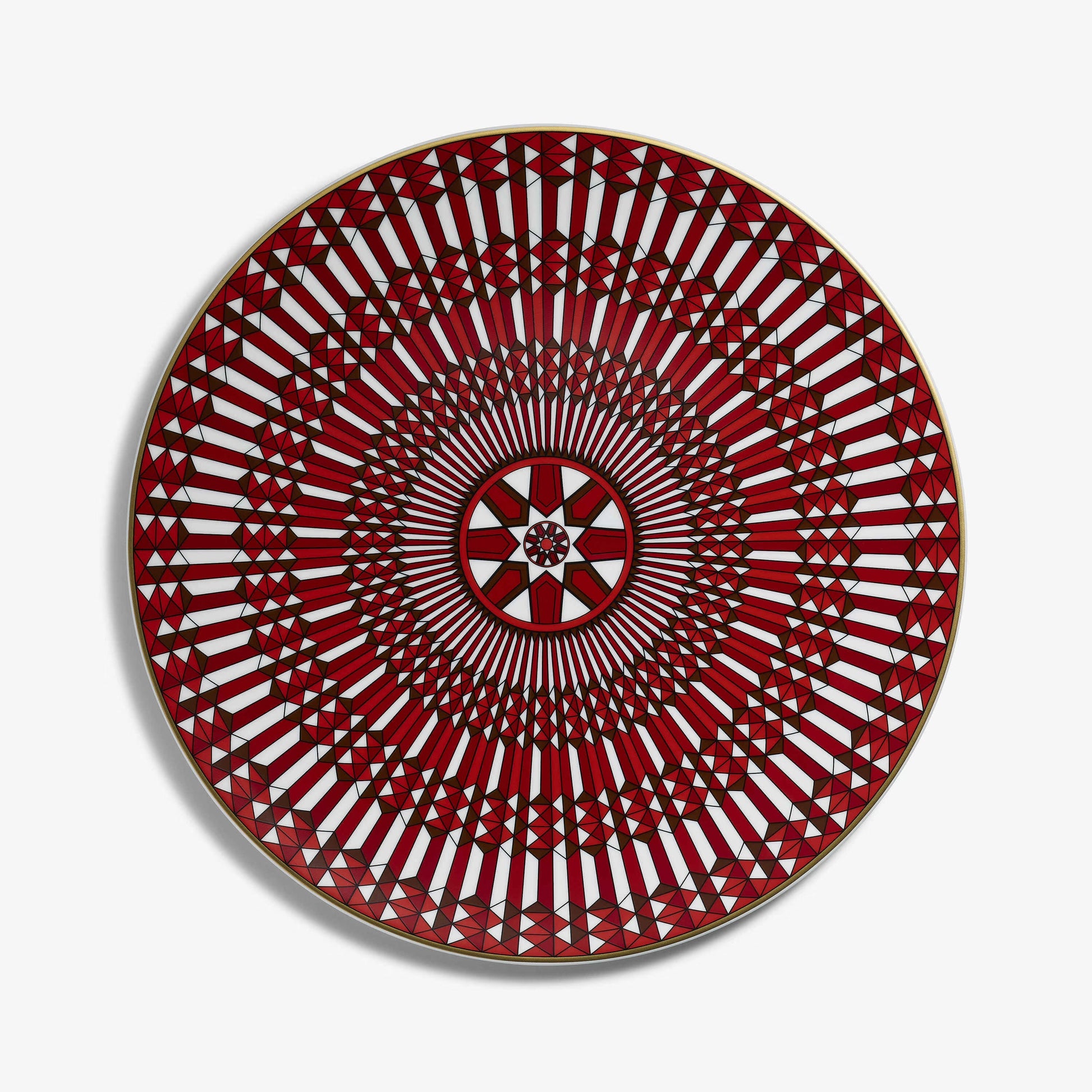 Buy Authentic Baccarat Baccarat Arcadia Red Show Plate Dinner Plate - FormFluent Sydney Australia
