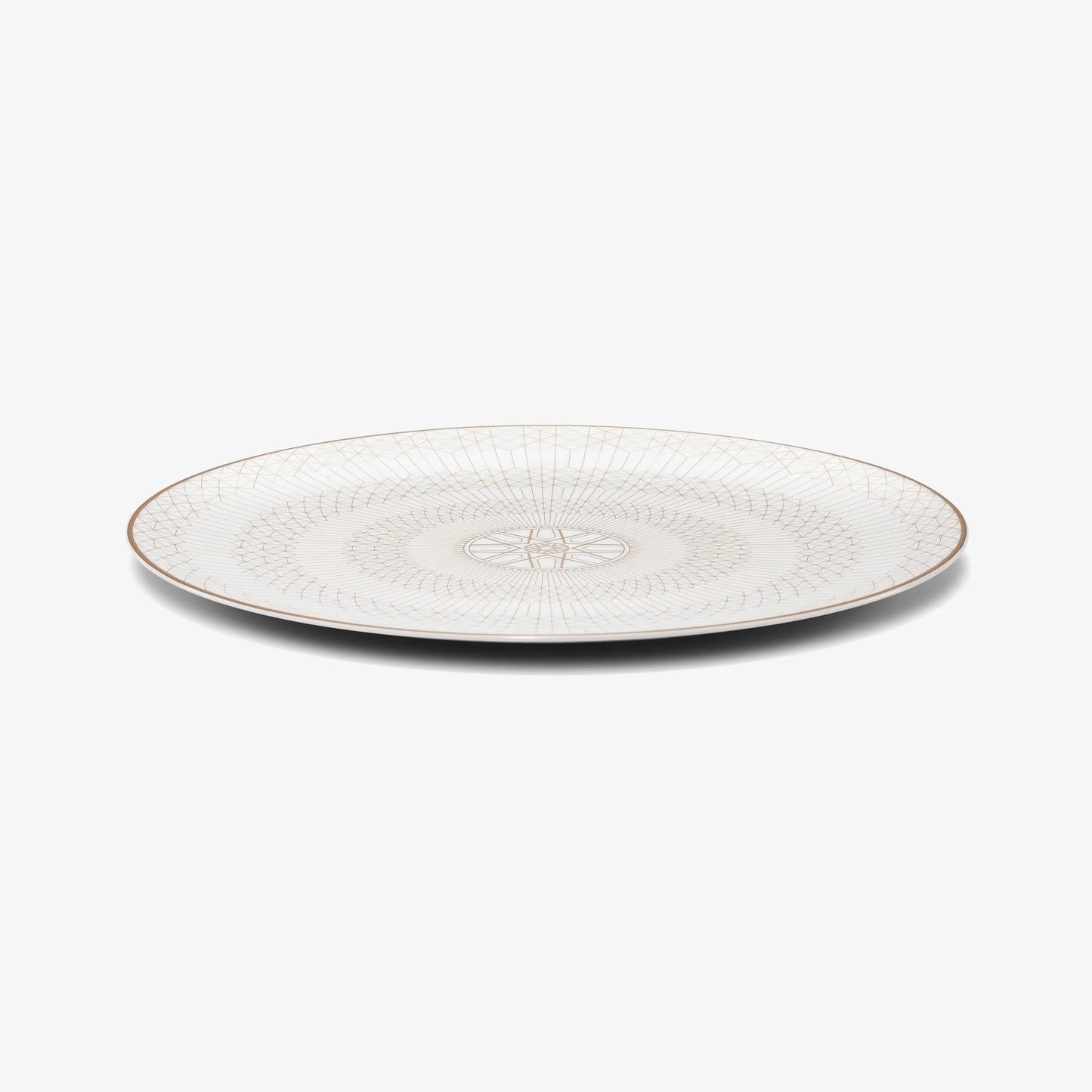 Buy Authentic Baccarat Baccarat Arcadia Gold & Platinum Show Plate Dinner Plate - FormFluent Sydney Australia