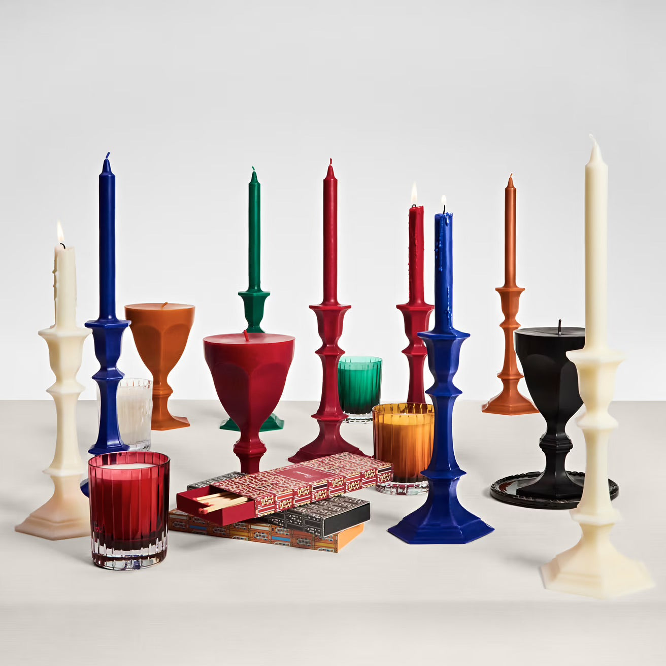 Buy Authentic Baccarat Baccarat Harcourt Glass Candle Candle - FormFluent Sydney Australia
