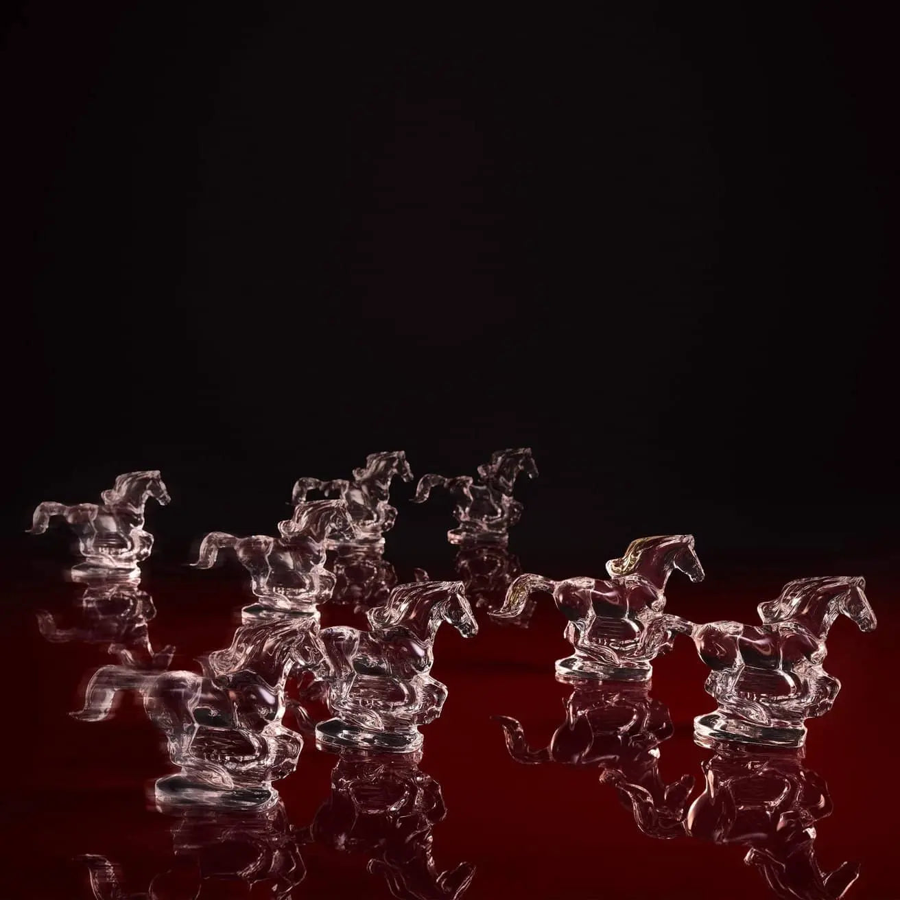 Baccarat Zodiac Horse 2026 Clear Crystal Sculpture by Baccarat at FormFluent Sydney, Australia