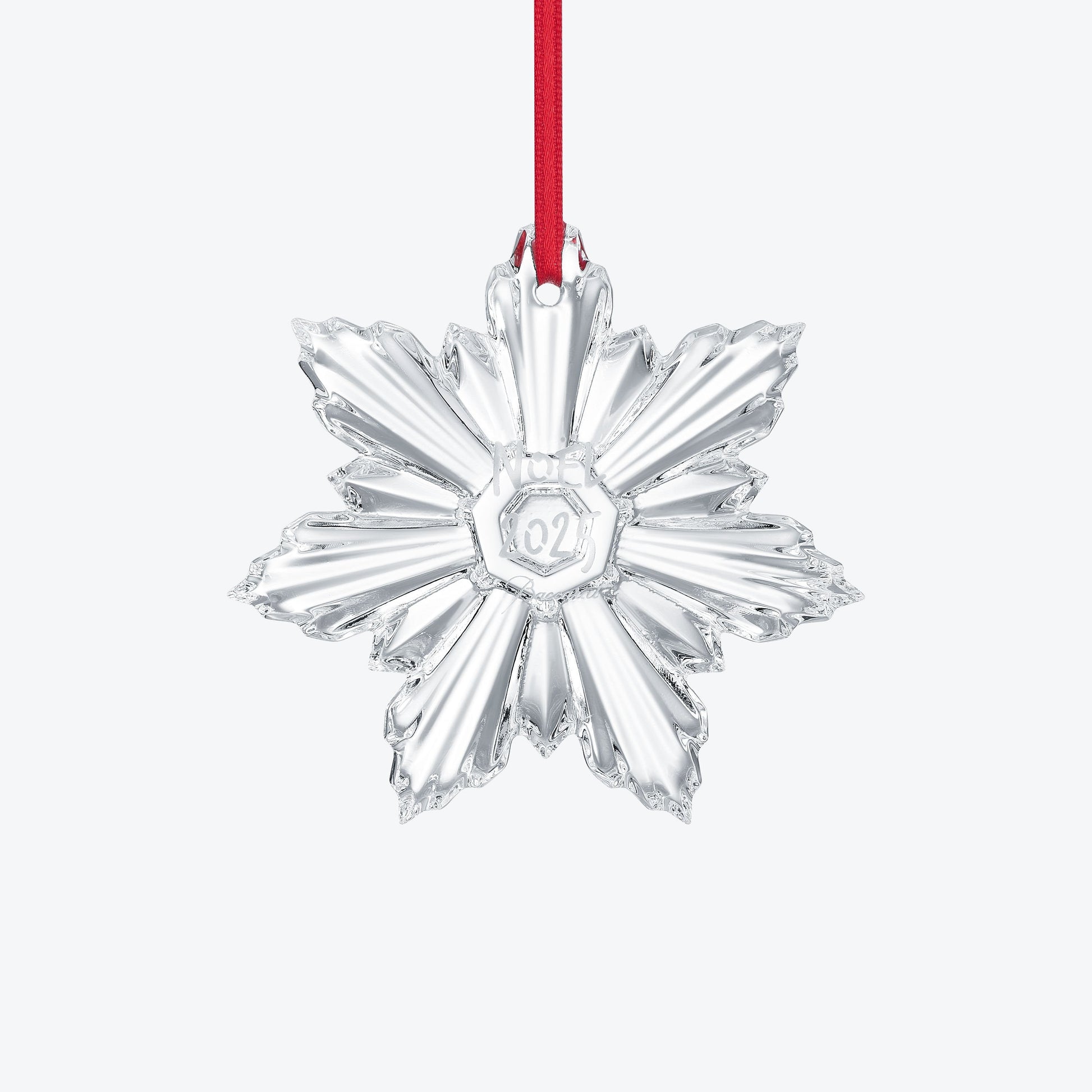 Buy Authentic Baccarat Baccarat Noël Annual Ornament Palmette 2025 Ornament - FormFluent Sydney Australia