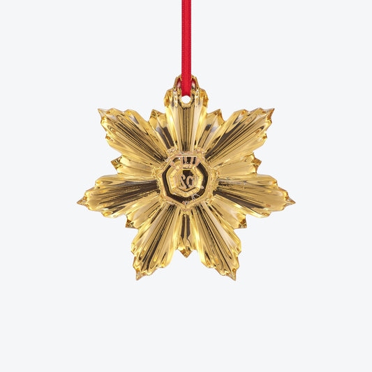 Baccarat Noël Annual Ornament Palmette 2025 Ornament by Baccarat at FormFluent