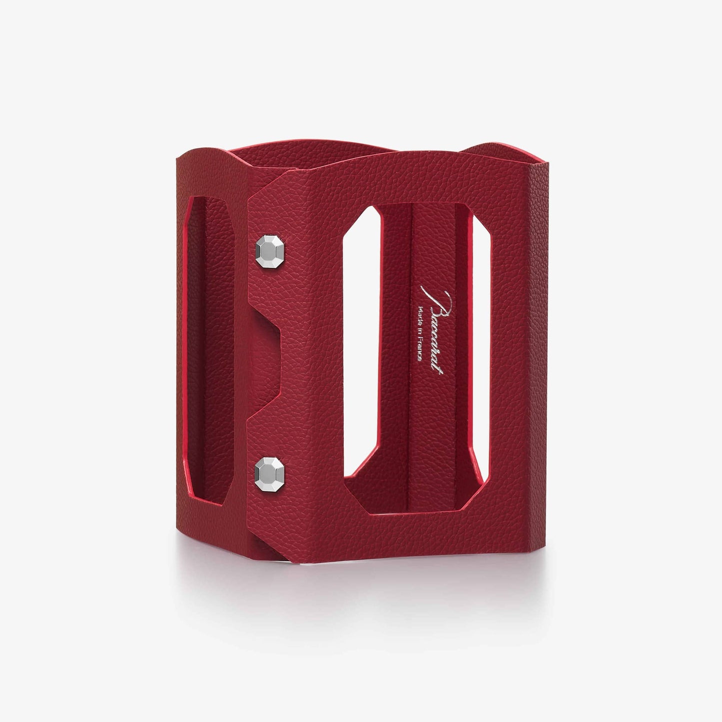 Baccarat Octogone Decanter Case - Red Barware by Baccarat at FormFluent Sydney, Australia