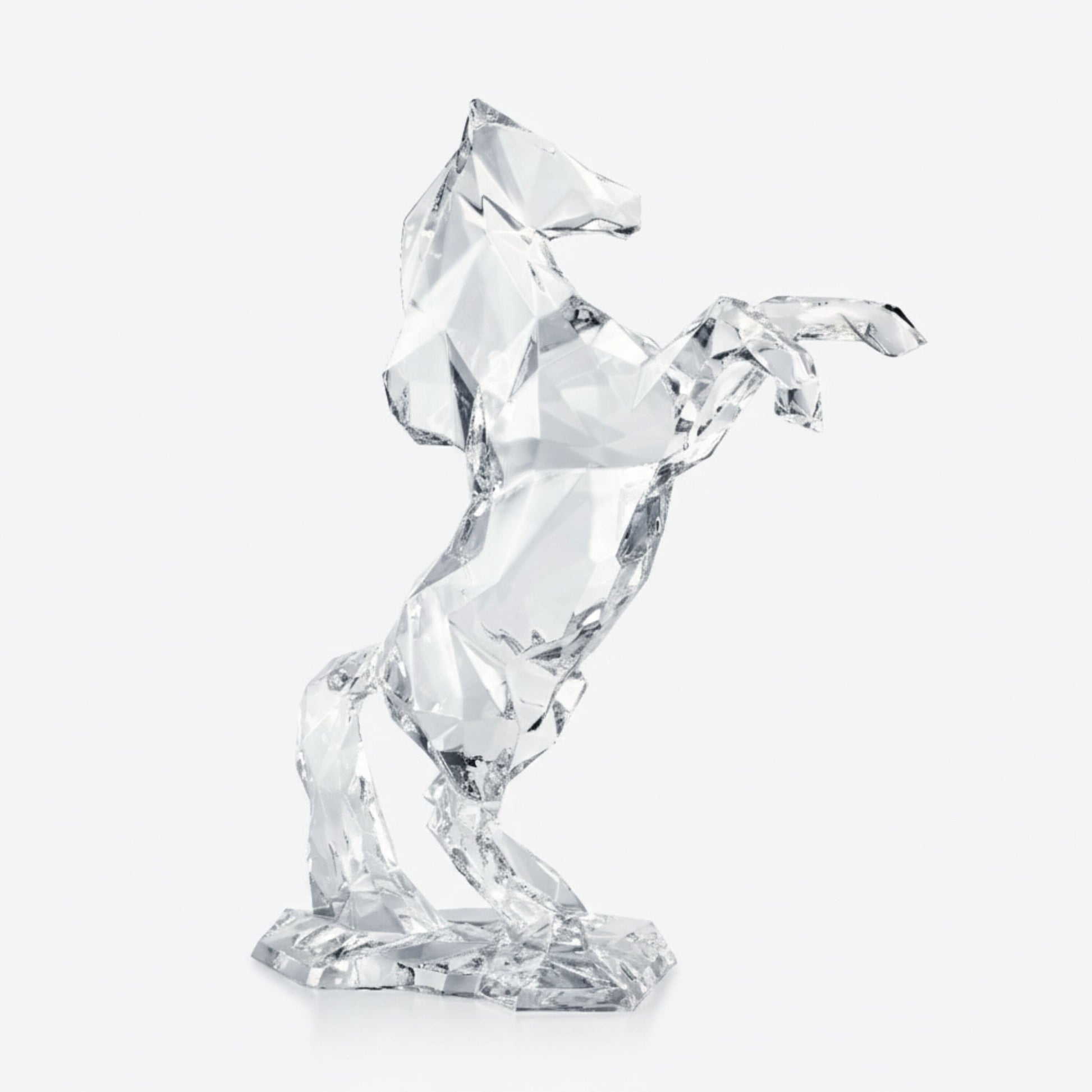 Buy Authentic Baccarat Baccarat Polygon Pegasus Horse Sculpture Limited Edition Sculpture - FormFluent Sydney Australia