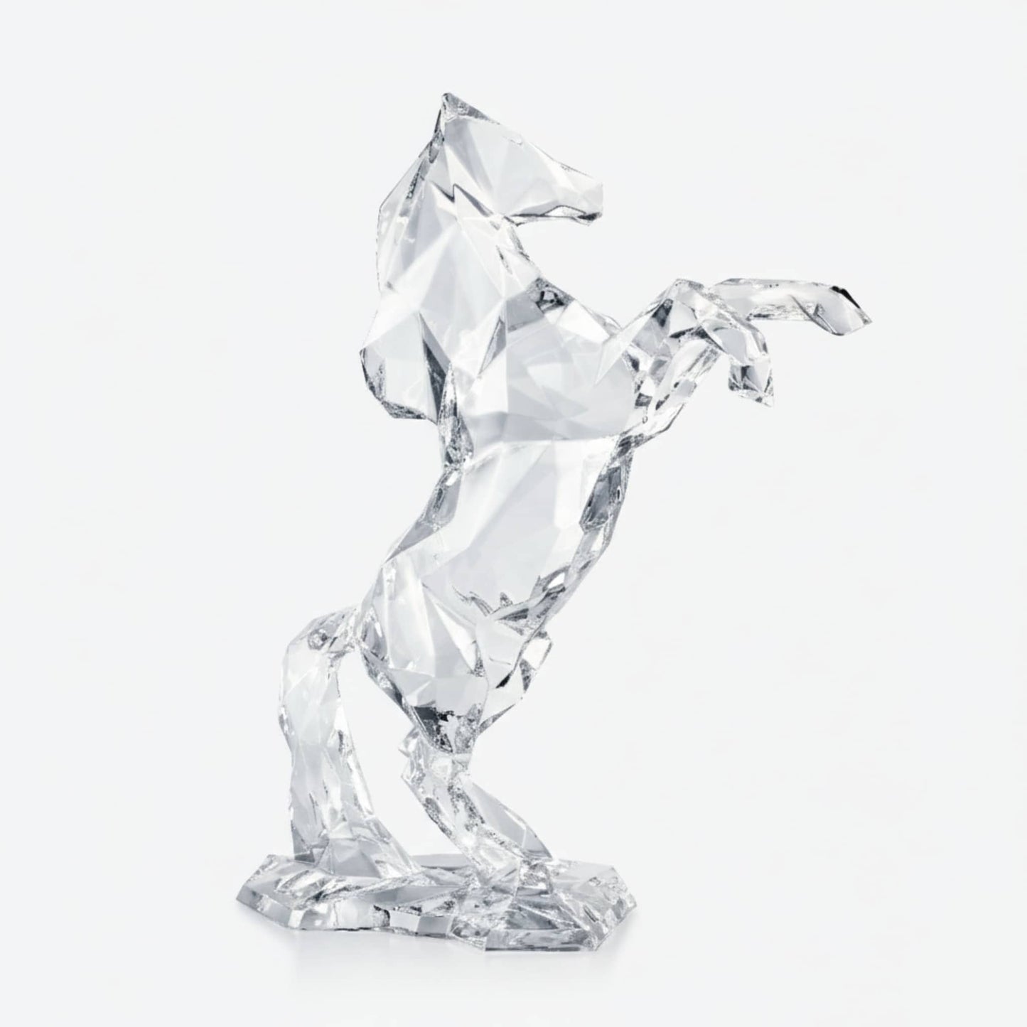Baccarat Polygon Pegasus Horse Sculpture Limited Edition Sculpture by Baccarat at FormFluent Sydney, Australia