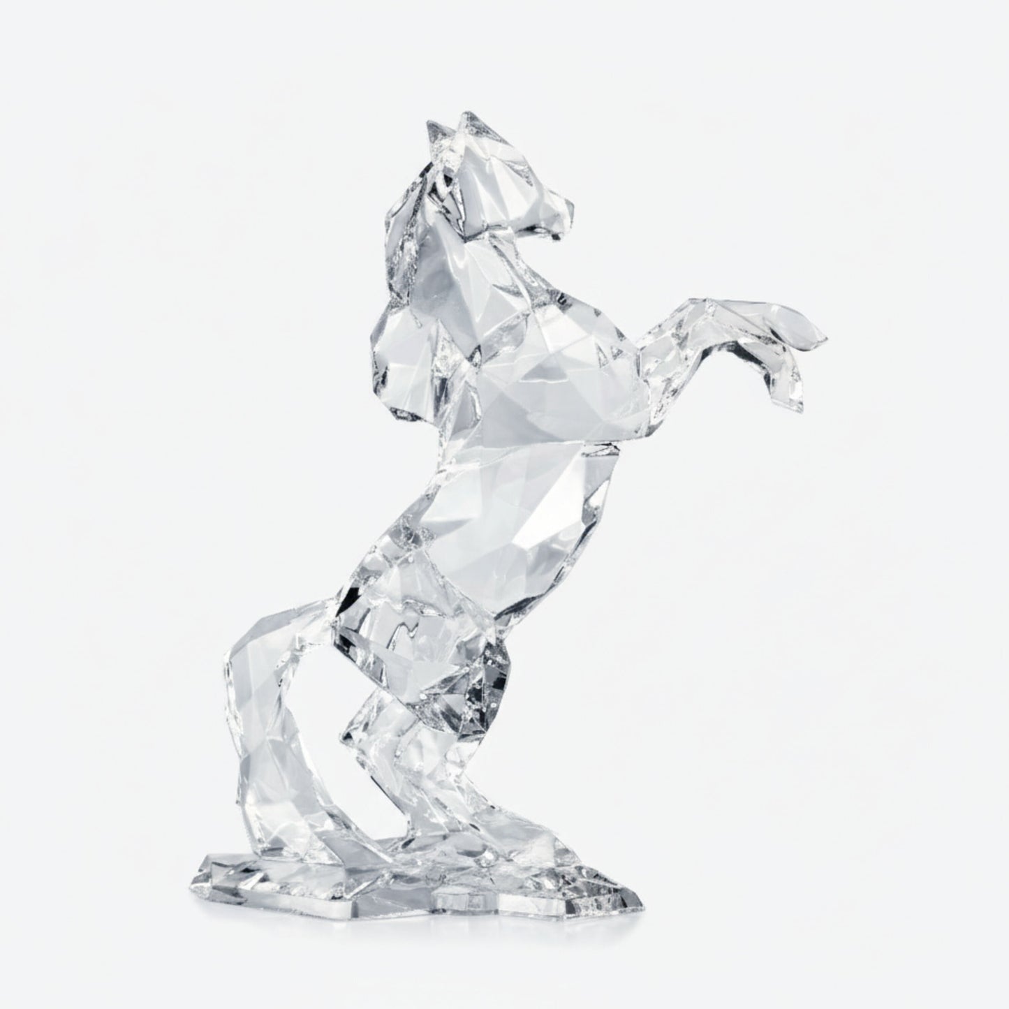 Buy Authentic Baccarat Baccarat Polygon Pegasus Horse Sculpture Limited Edition Sculpture - FormFluent Sydney Australia