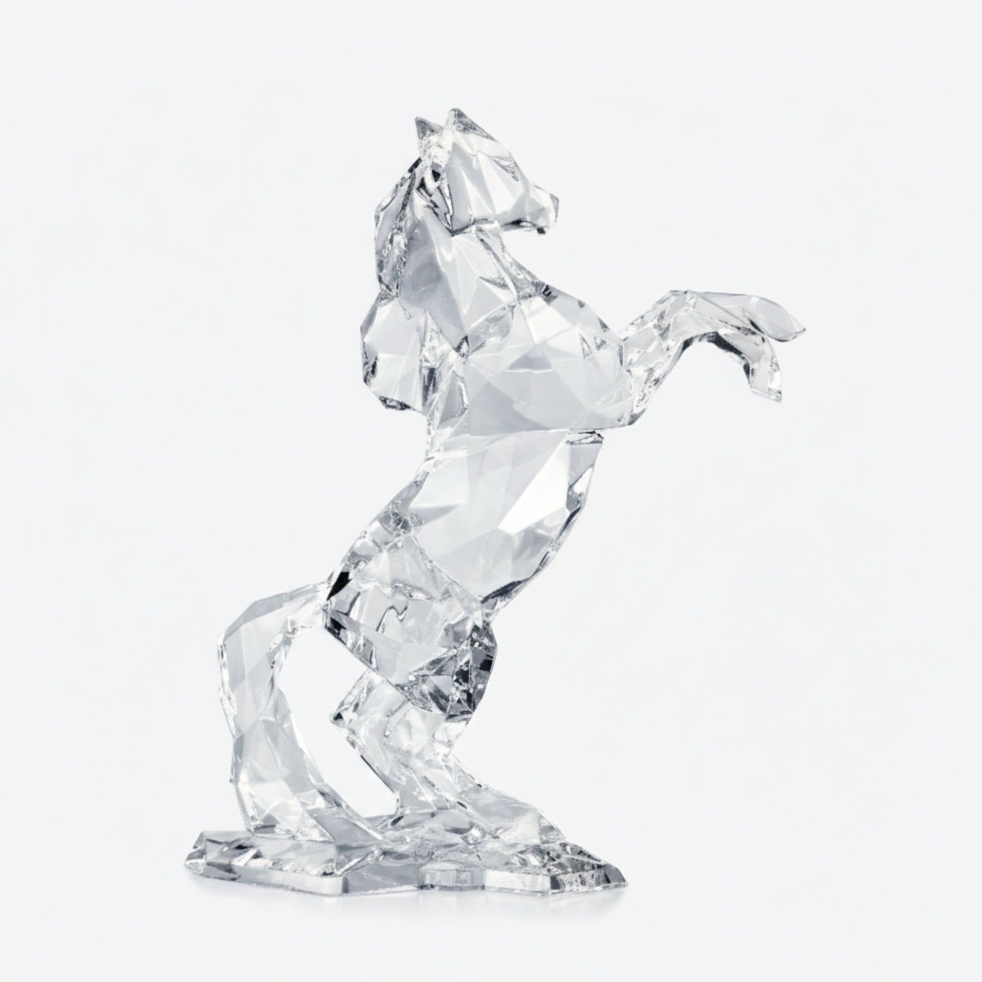 Buy Authentic Baccarat Baccarat Polygon Pegasus Horse Sculpture Limited Edition Sculpture - FormFluent Sydney Australia